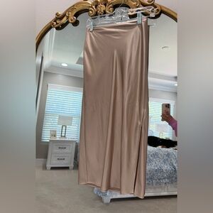 Old navy silk maxi skirt